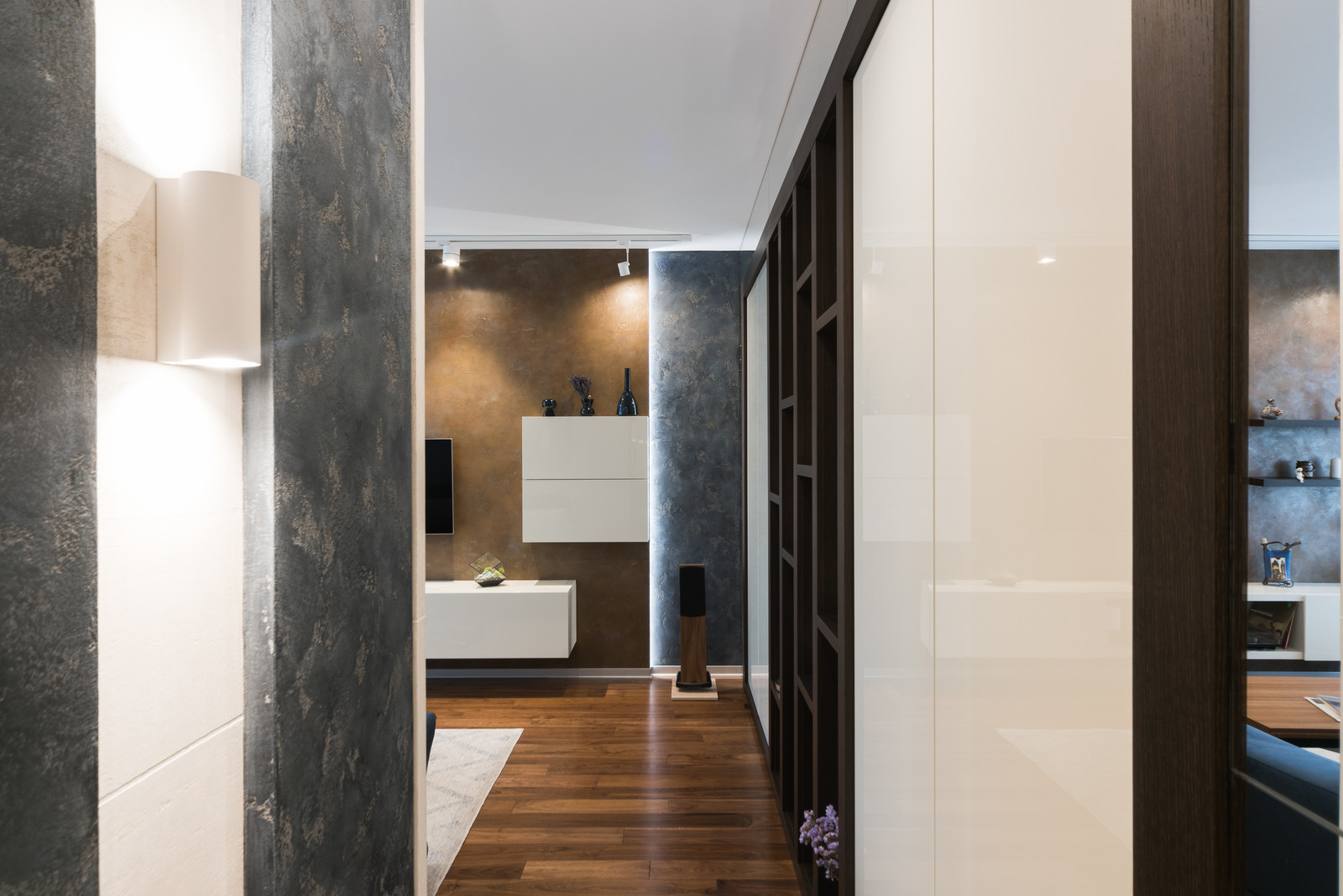 Квартира Ленинский. Контрастный минимализм