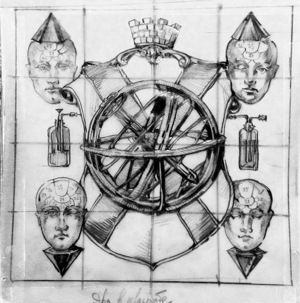 Contemporary wall art. Colorful original painting on canvas.