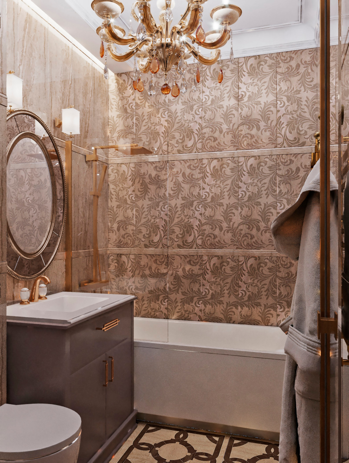 Ренессанс в квартире 100 м2