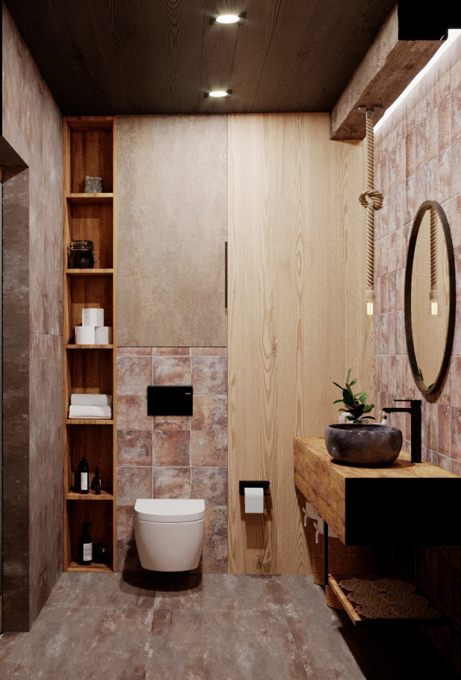 Дизайн проект интерьера номера Шале