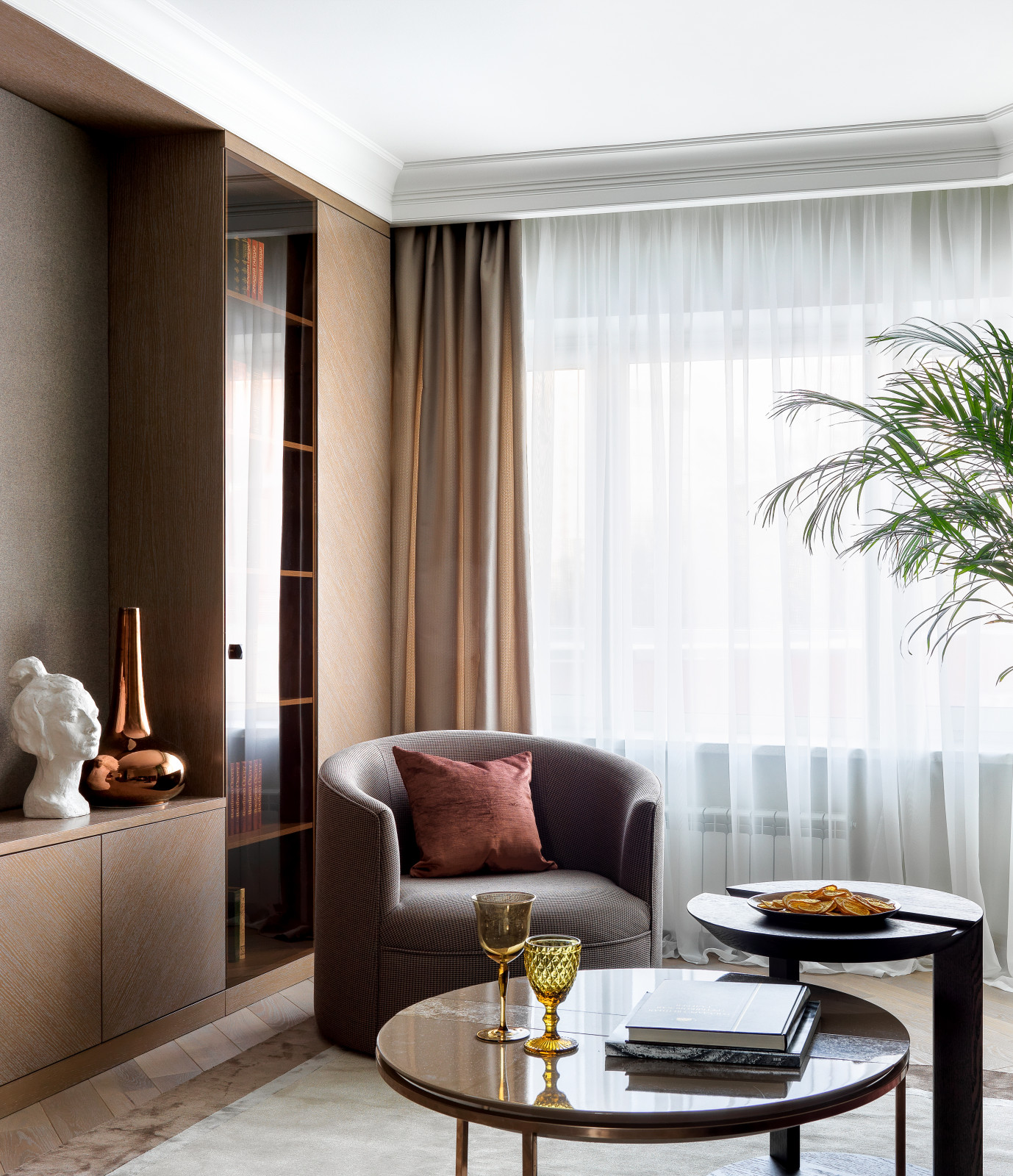 Квартира с яркими акцентами