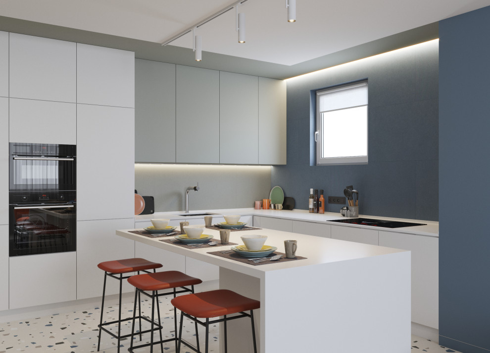 Терраццо(кухня-гостиная)