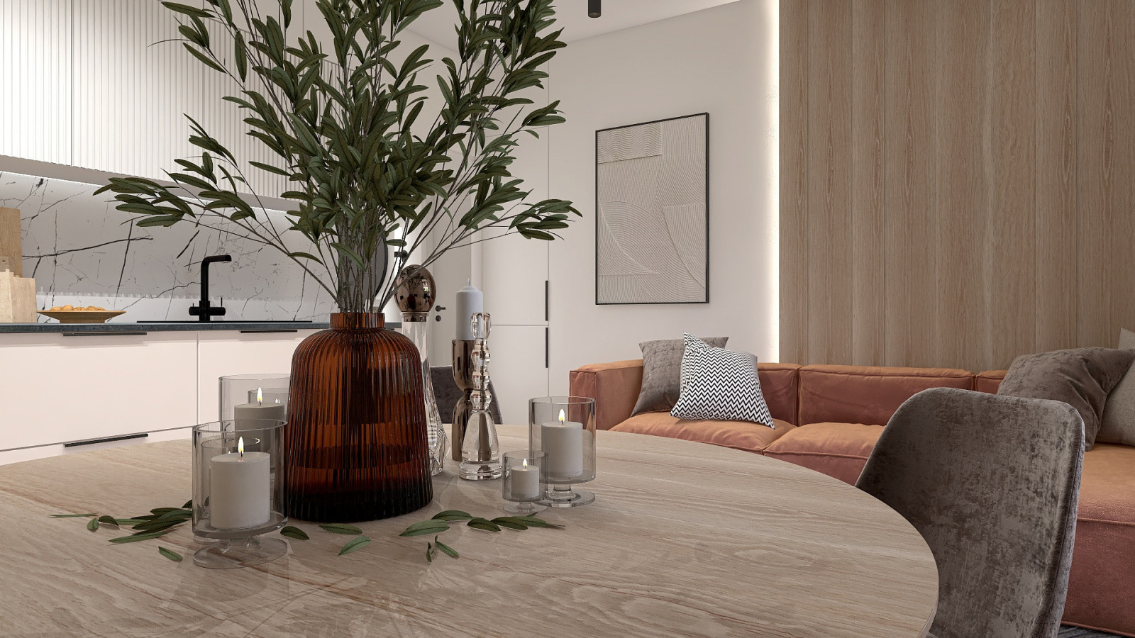 2-х комнатная квартира для пары фрилансеров