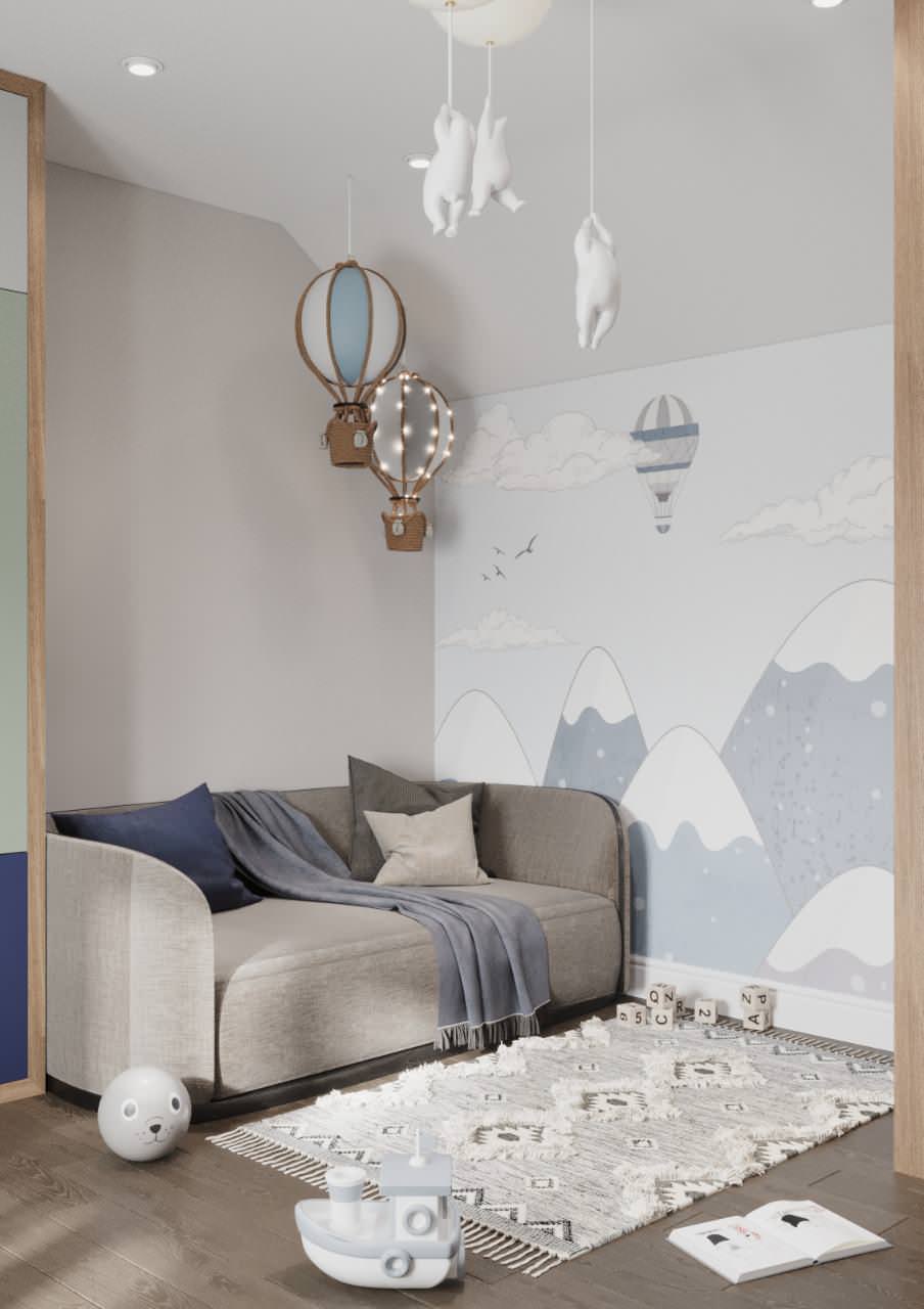 Обложка проекта: Детская комната