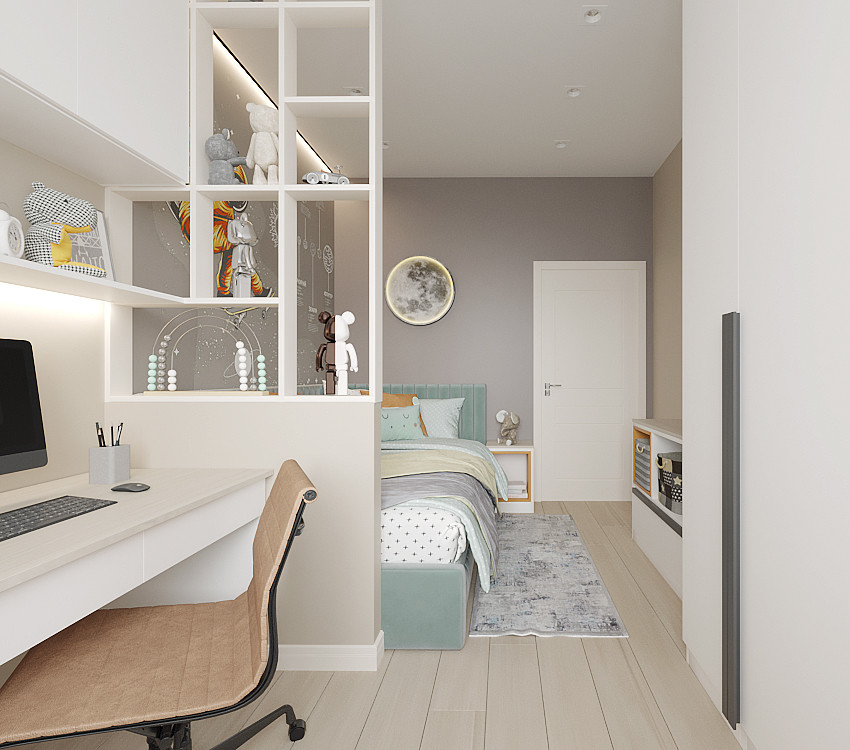 Проект квартиры, 86 м2