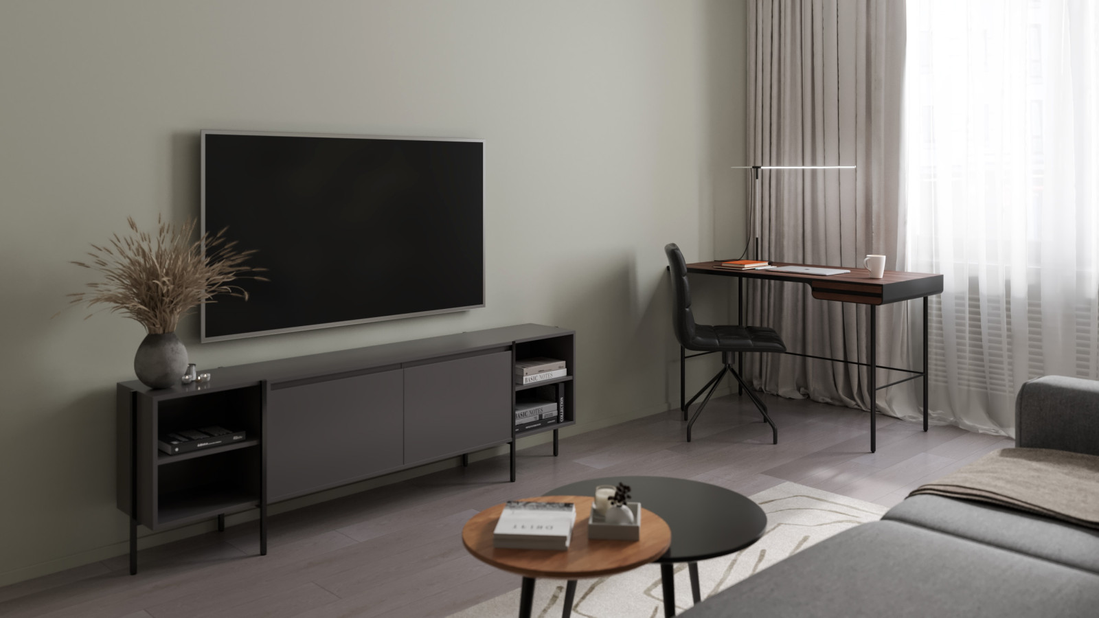 Чистый минимализм в ЖК Летний сад