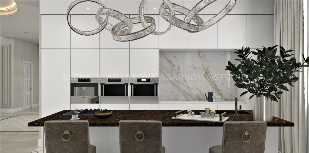 Дом в нюдовых тонах