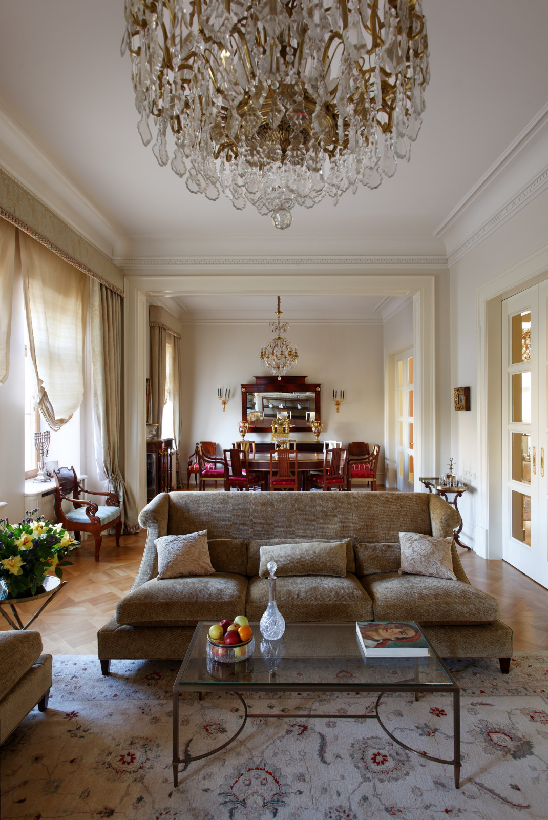 Интерьер дома в посёлке Монолит