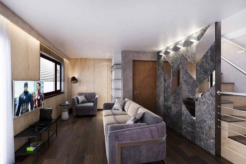 Обложка проекта: Интерер дома из морских контейнеров