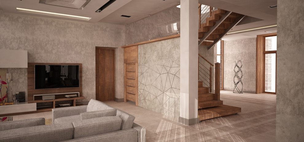 Обложка проекта: Интерьер частного дома в Подмосковье