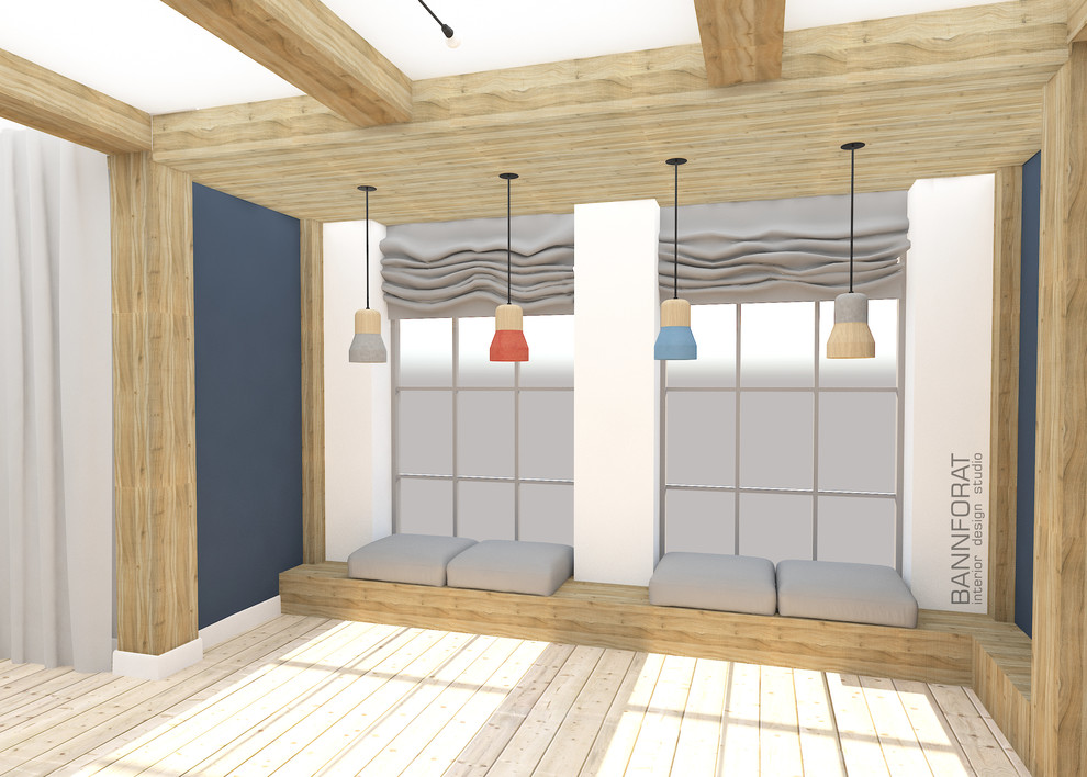 Квартира с балками