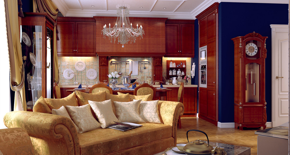 3х квартира в классическом стиле