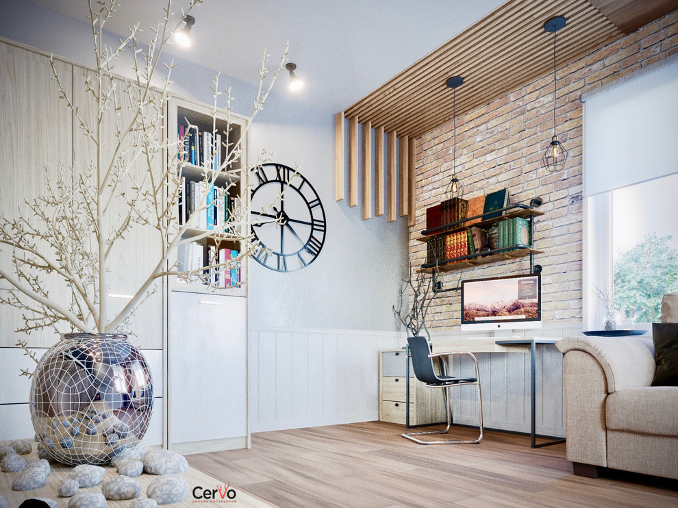 Обложка проекта: Кабинет в стиле Лофт