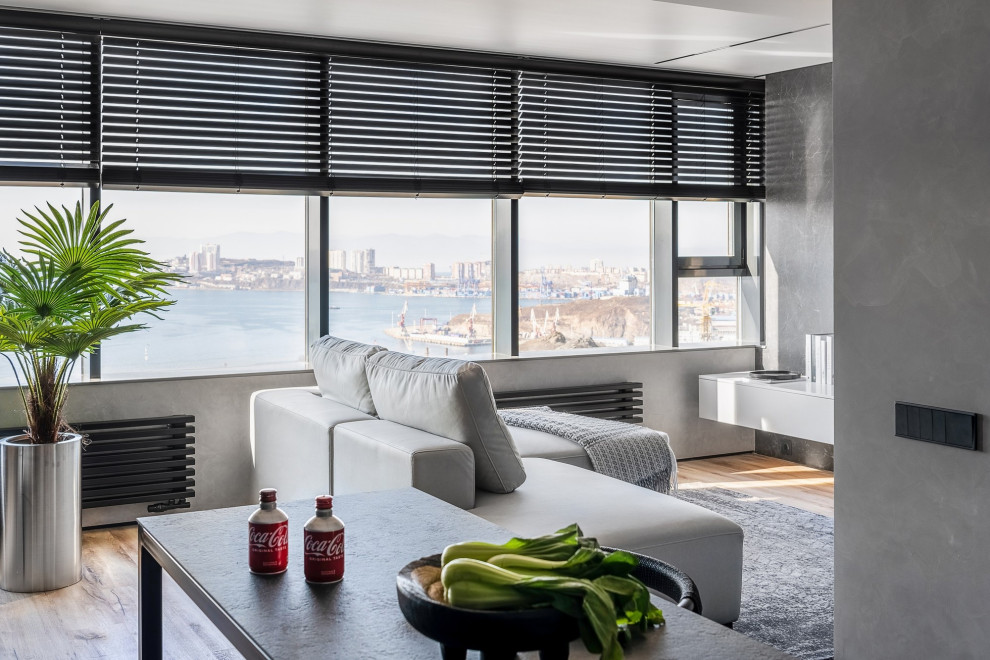 Реализованный дизайн проект квартиры в ЖК "Эко Сити"