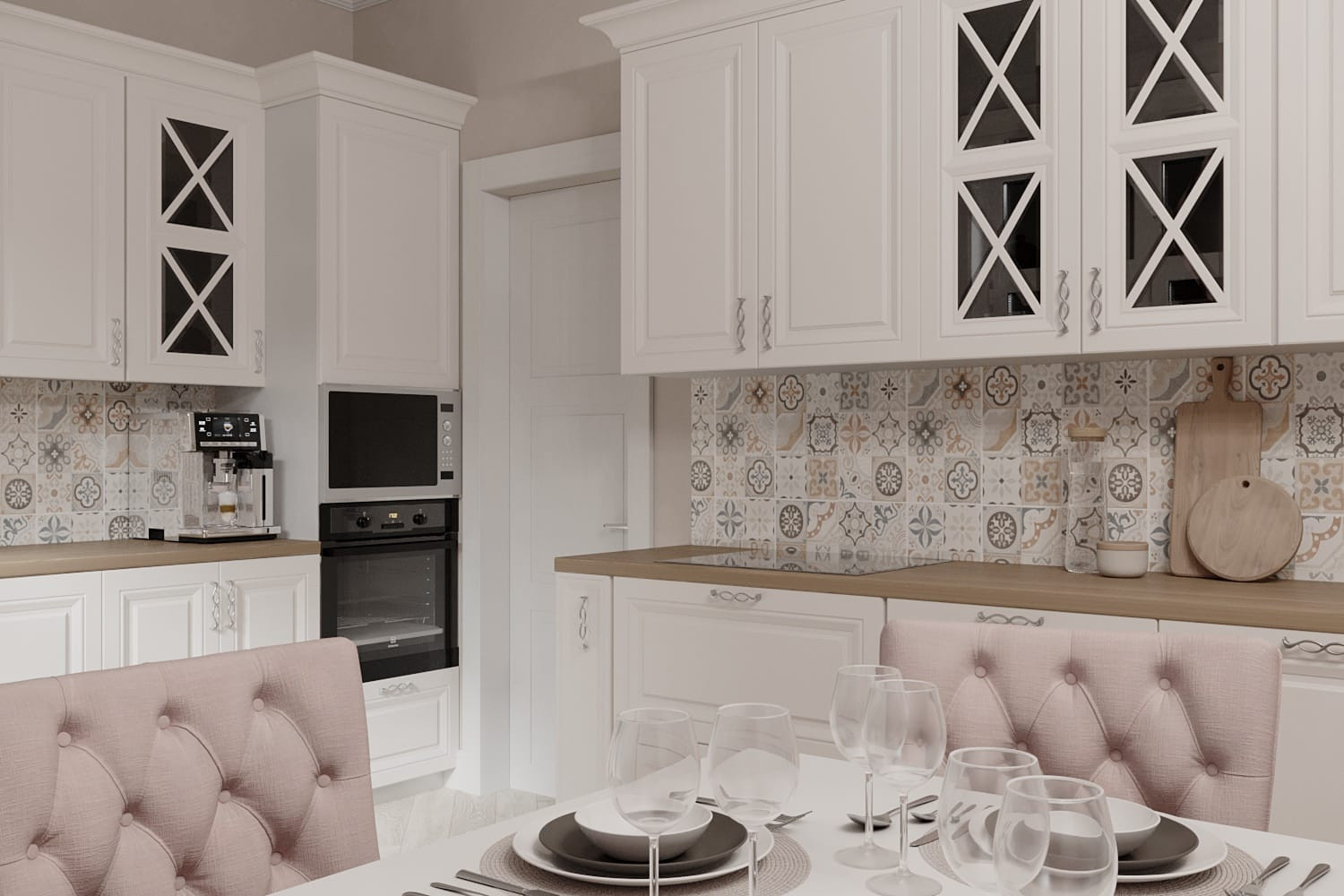 Кухня неоклассика