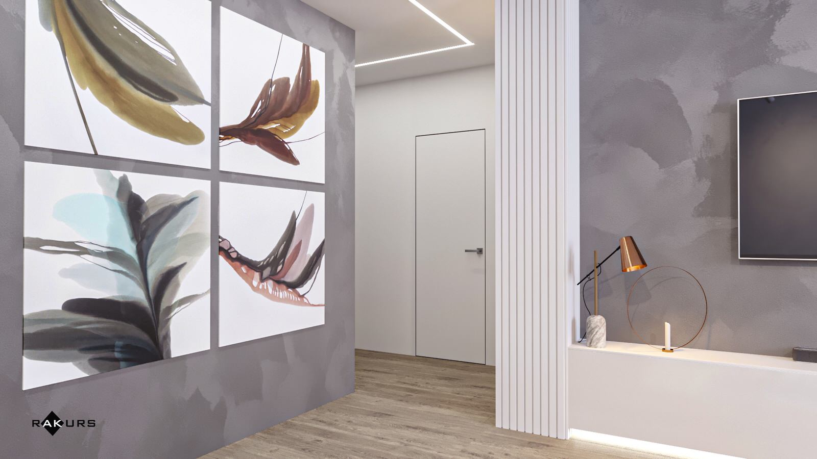 Проект квартиры ул. Перелета, г. Омск