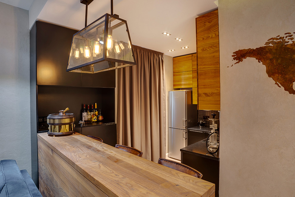 Реализованный проект (фото проекта Лофт для Путешественника)