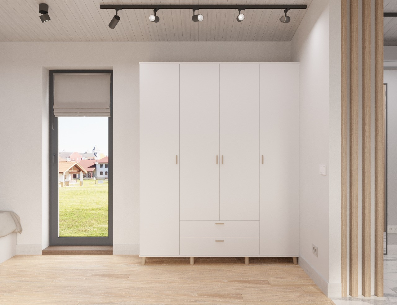 Загородный дом - "студия в поле"