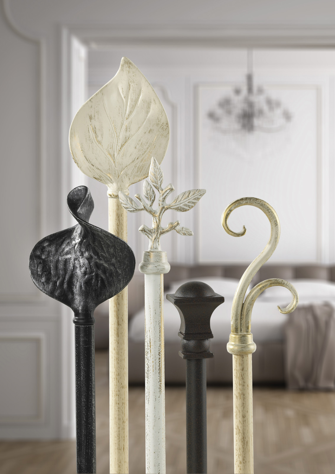 Карнизы для штор из Европы от Mercury forge