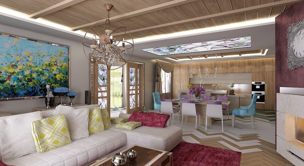 Интерьер загородного дома