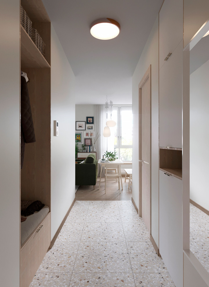 Обложка проекта: Дизайн апартаментов в ЖК Невский 36,9 кв.м