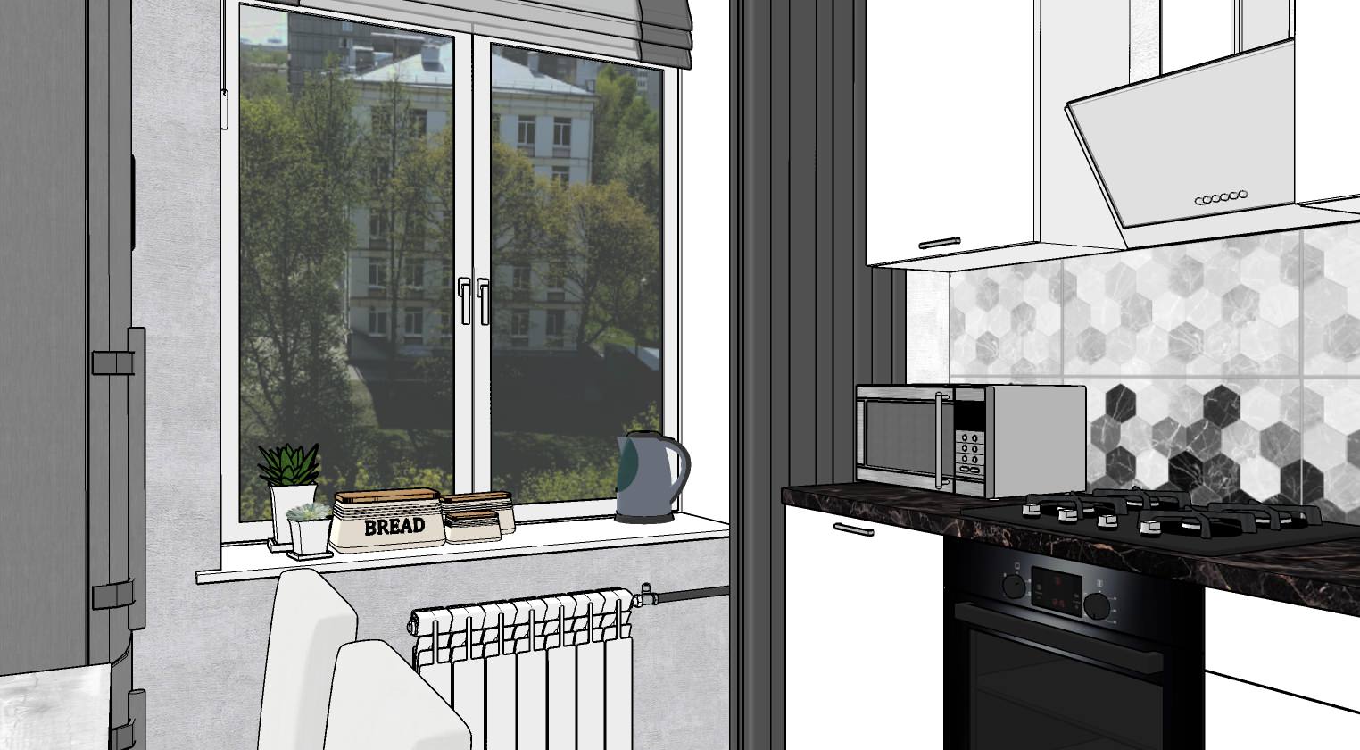 Кухня вид А