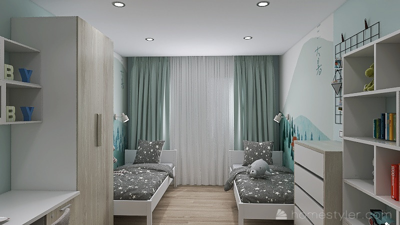 Трехкомнатная квартира в современном стиле