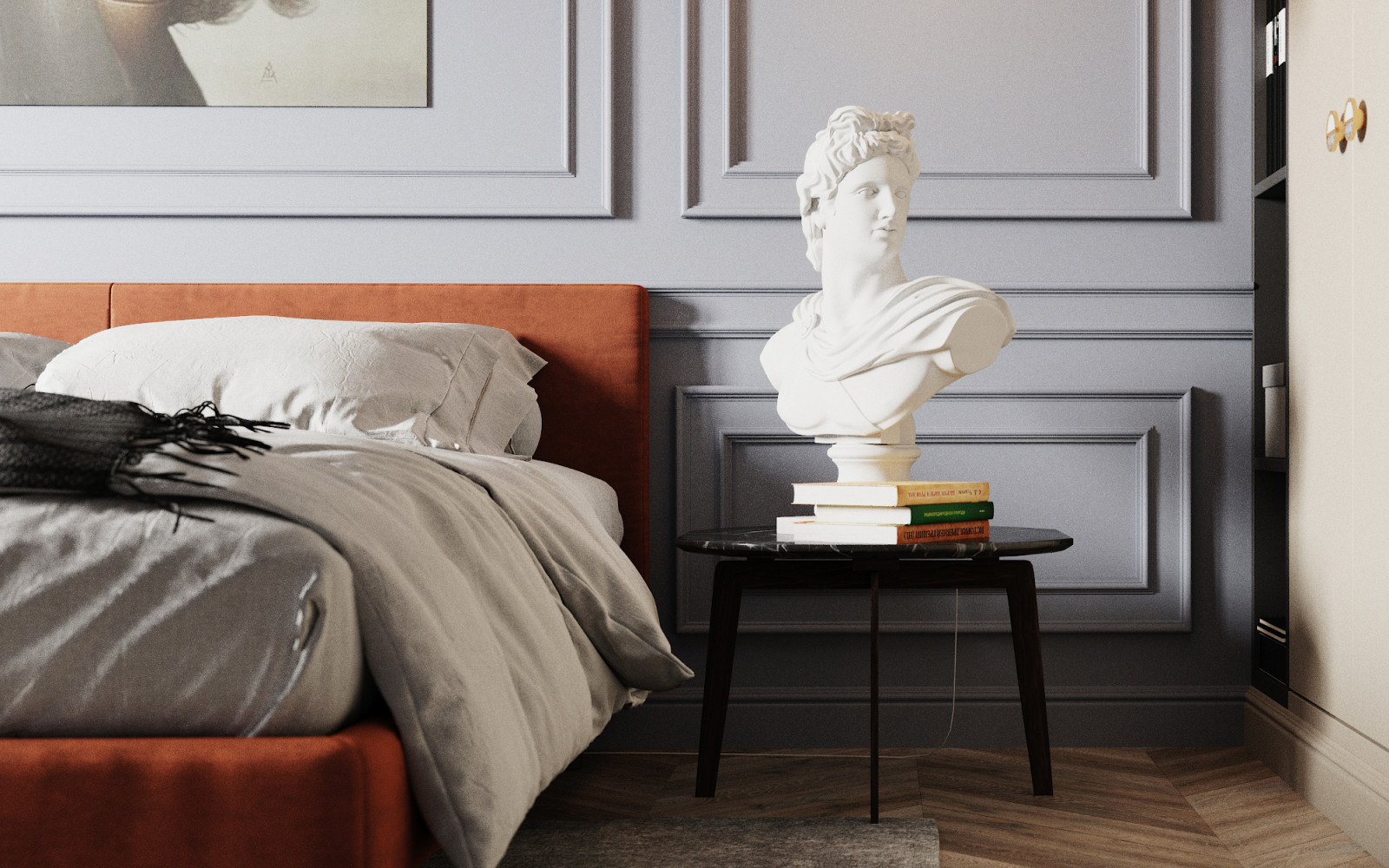 Интерьер апартаментов 200 кв.м