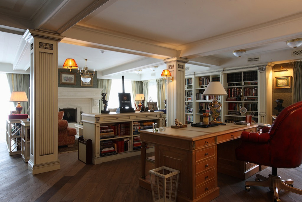 Обложка проекта: Кабинет-библиотека