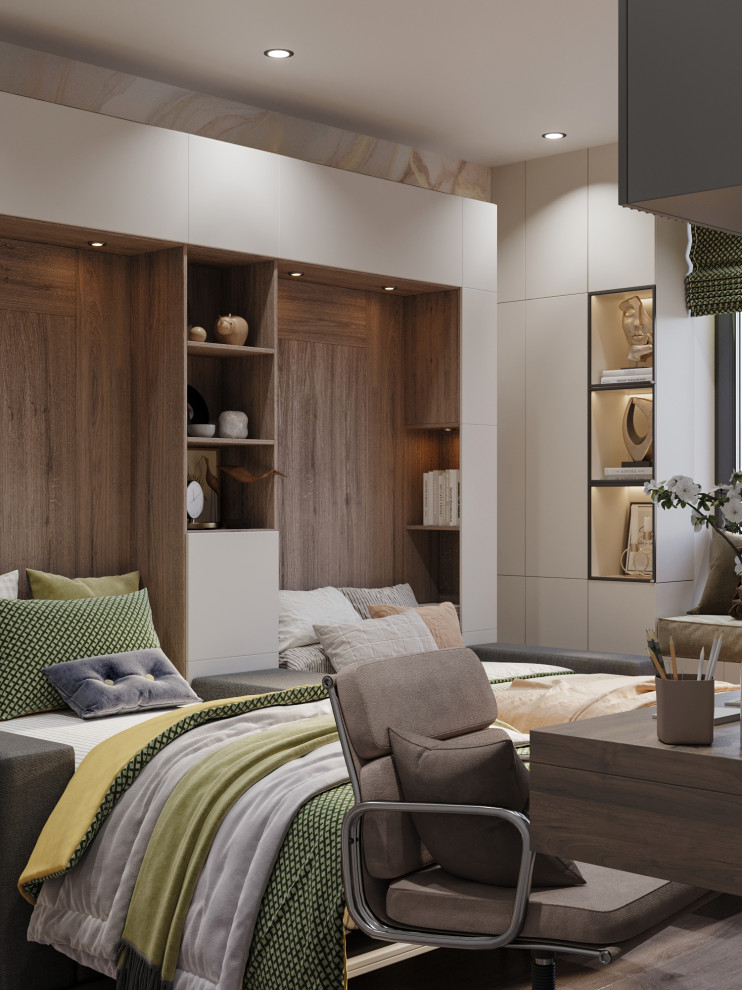 Обложка проекта: Двухкомнатная квартира для многодетной семьи