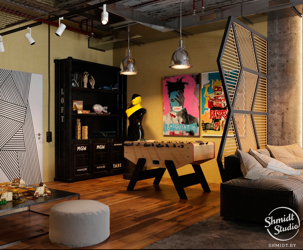 Проект офиса "WARGAMING OFFICE", Минск, 300м.кв