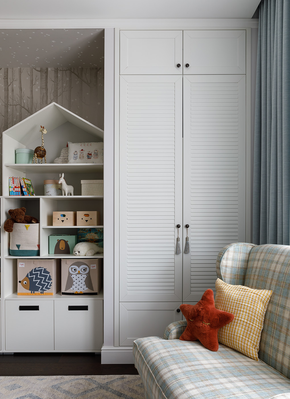 Реализованный проект квартиры 240м², ЖК Смольный проспект