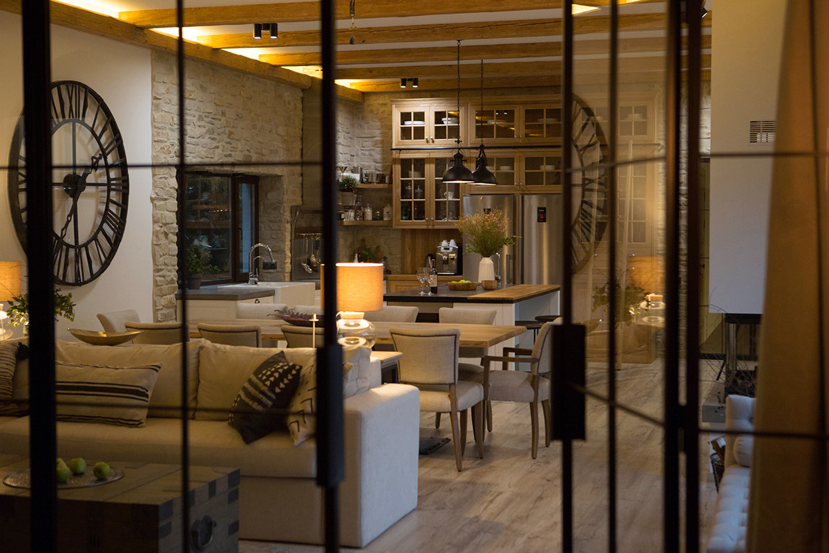 Дом в стиле американского ранчо в Киеве