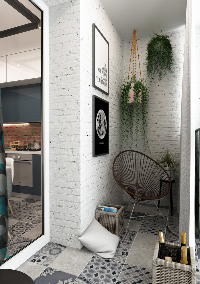 Обложка проекта: Дизайн в мкр. Хороший, Калуга (двушка, балкон)