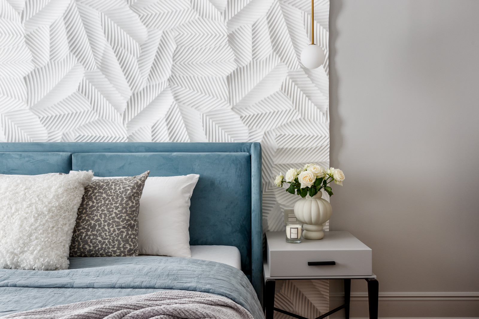 Реализованный дизайн проект квартиры в ЖК "Горный"