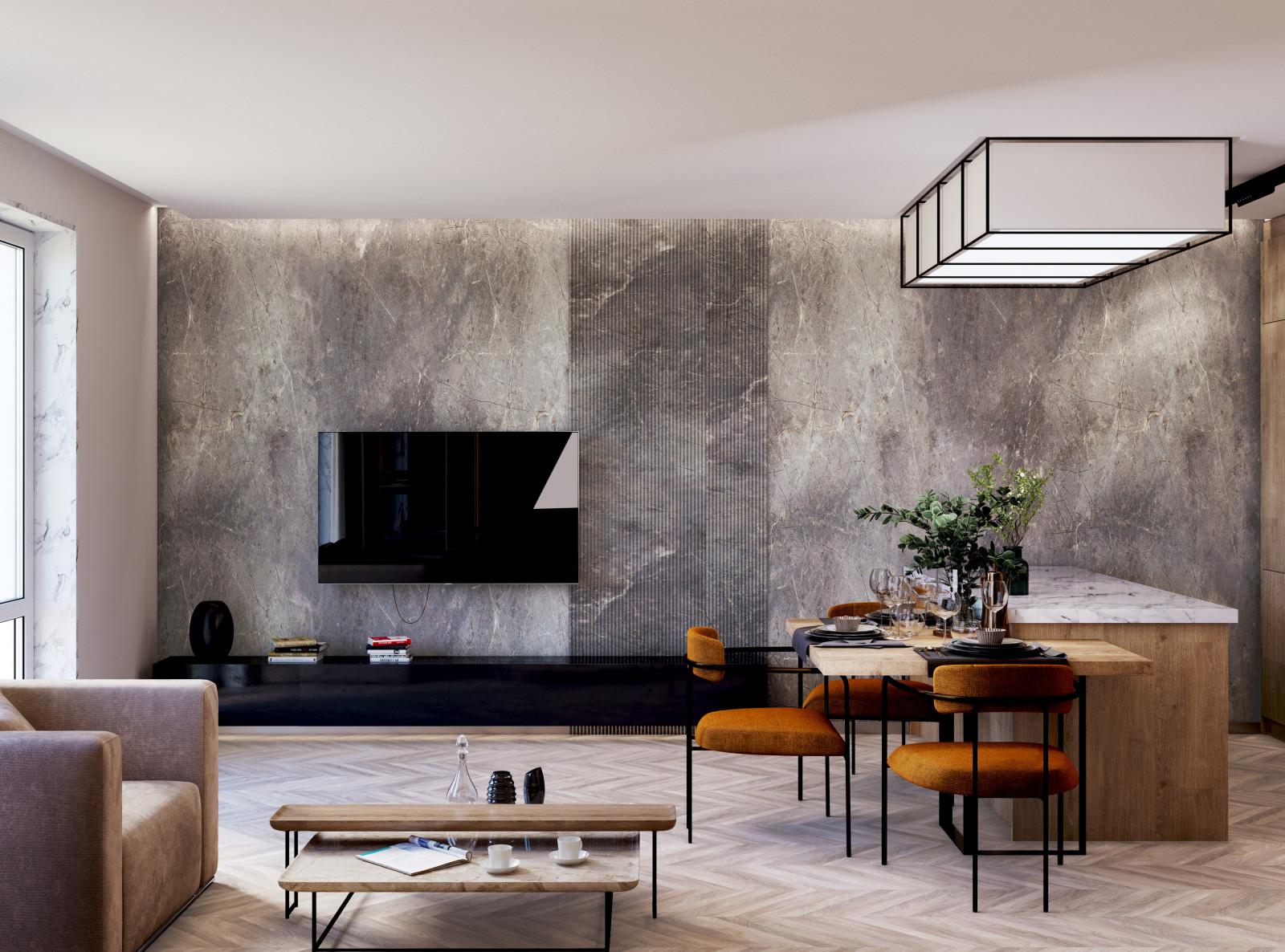 Однушка в высотке