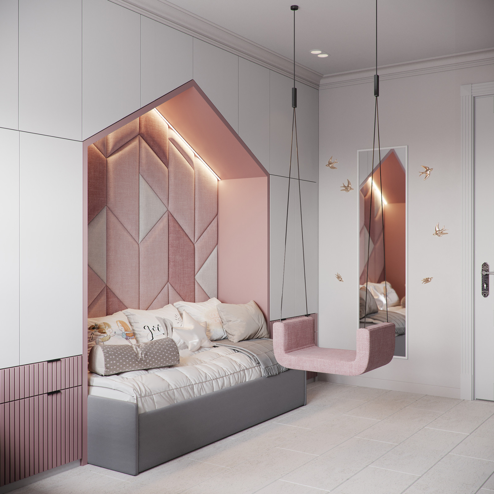 Обложка проекта: 2х комнатная квартира в стиле современной классики