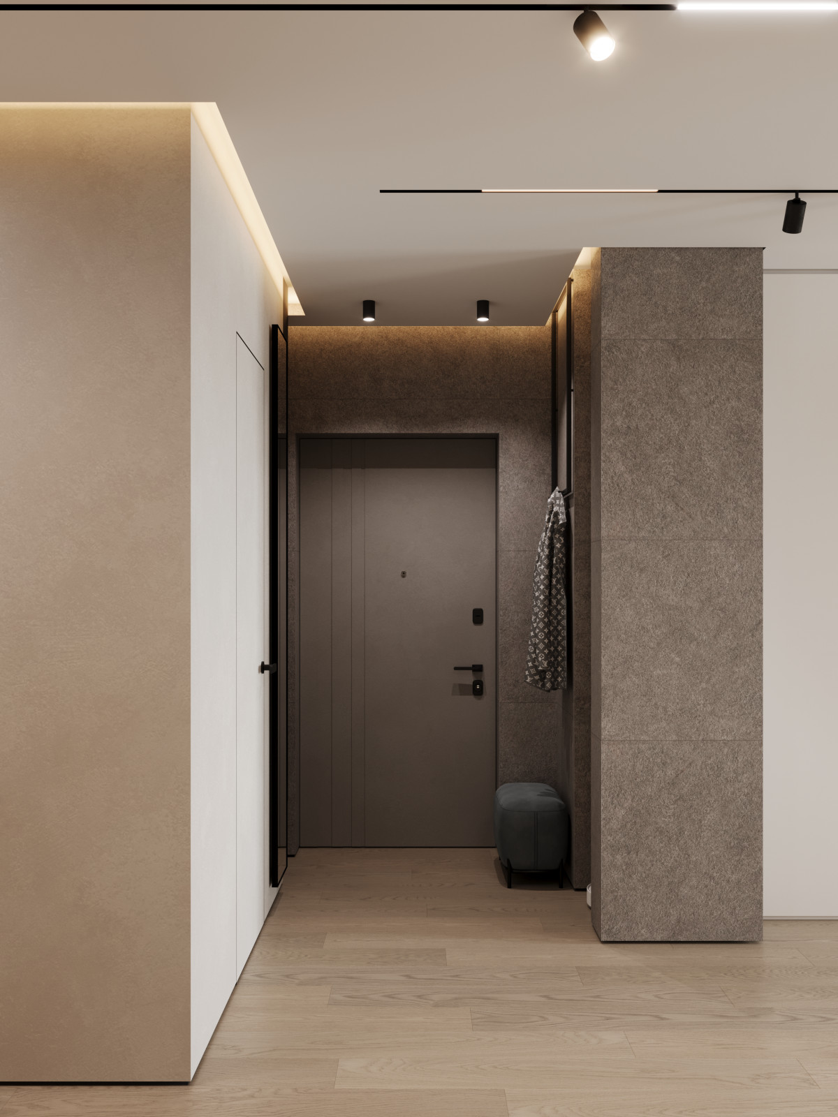 Интерьер квартиры с панорамными окнами