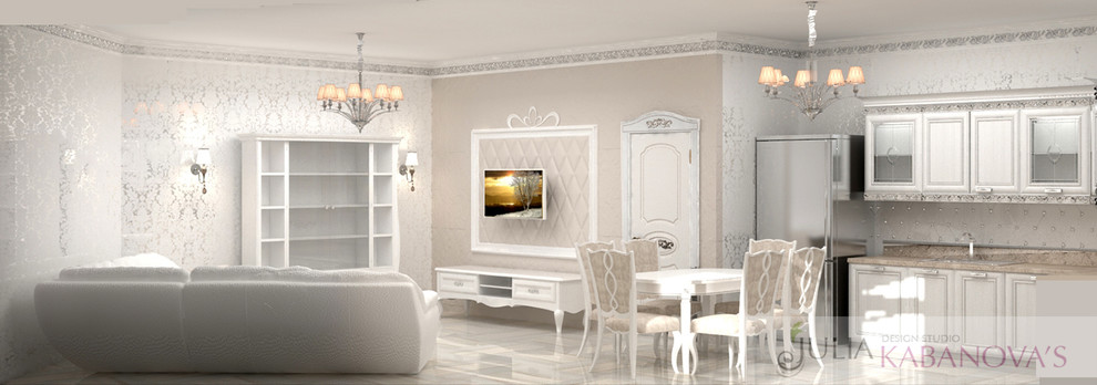 Обложка проекта: Дизайн интерьера в элитном Жилом Комплексе Доминион