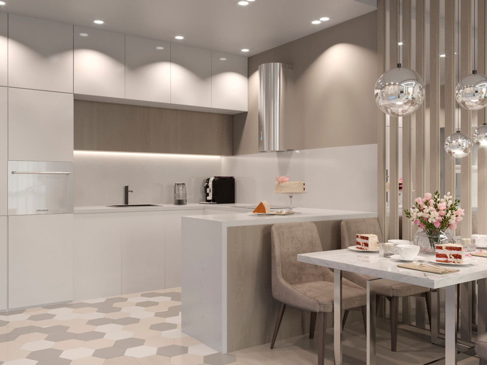 проект ьрехкомнатной квартиры