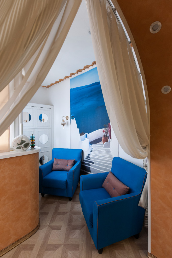 Французский прованс с элементами шебби-шик.