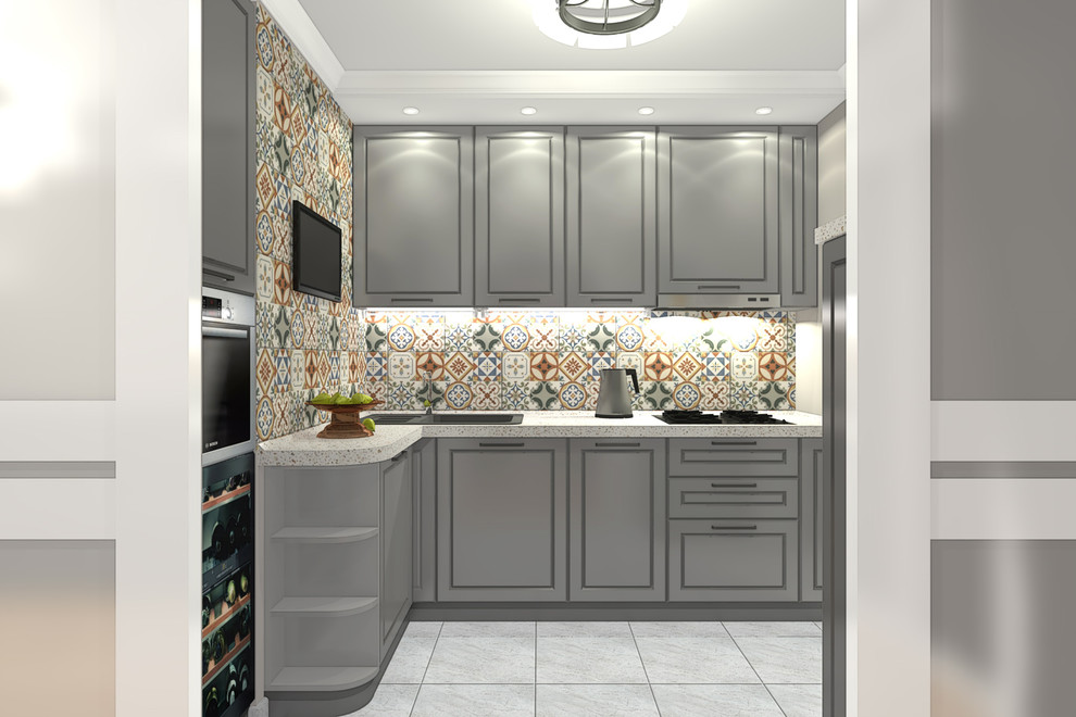 Дизайн-проект с перепланировкой в трехкомнатной квартире в панельном доме