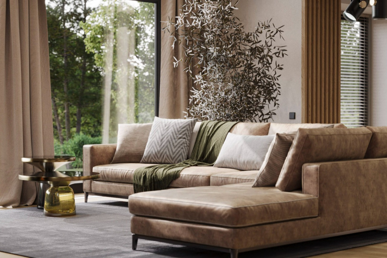 Вариант интерьера в современном стиле