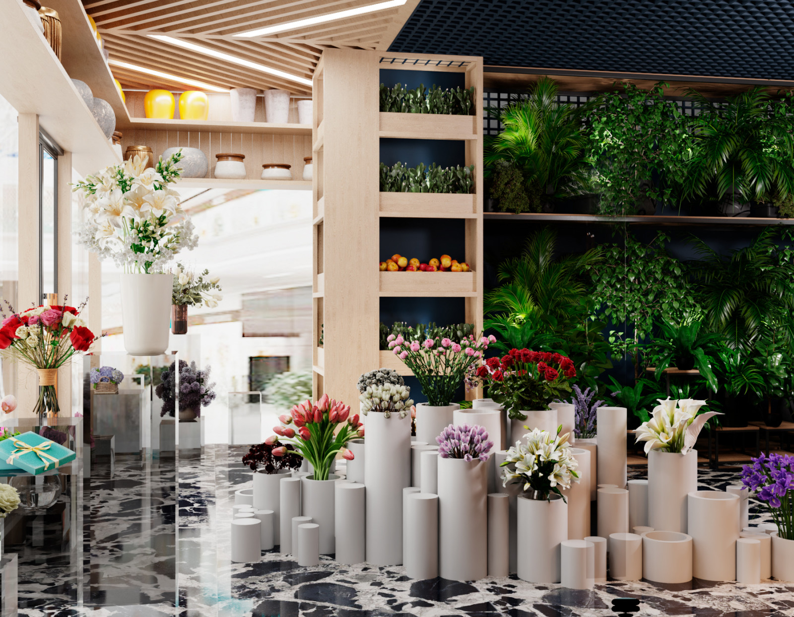 Магазин искусственных цветов и декора