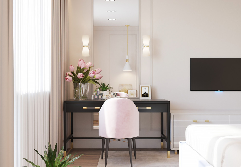 Розовая пудра