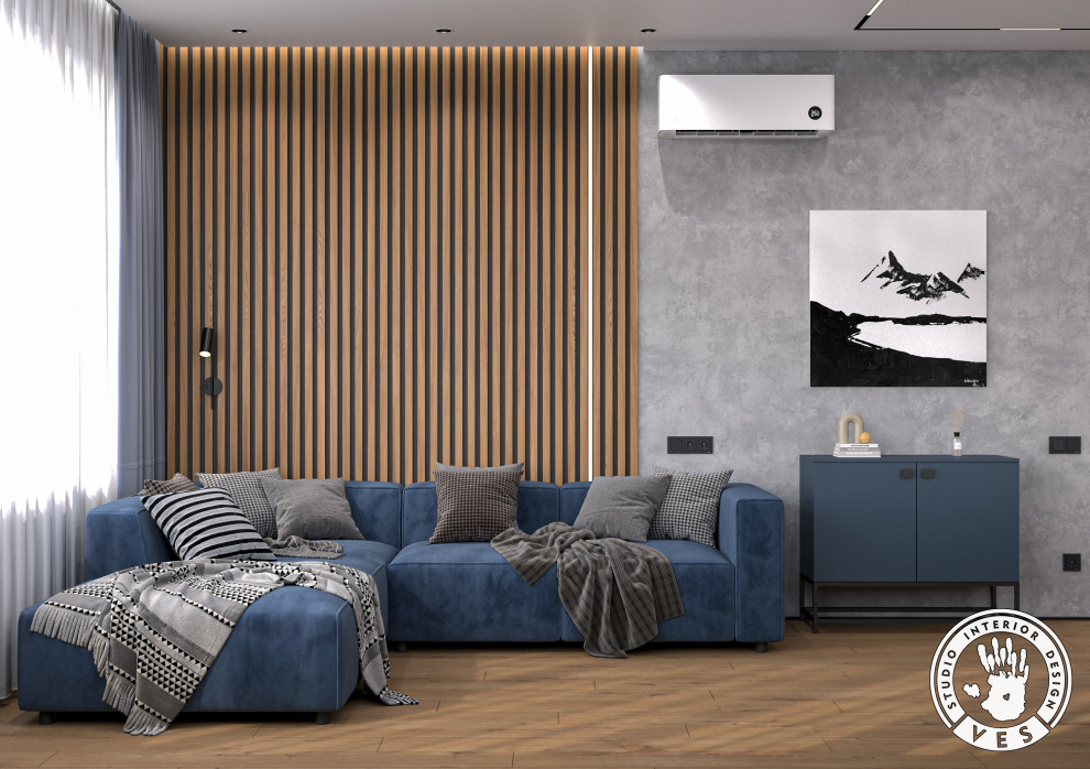 Обложка проекта: Дизайн проект квартиры 72 кв.м.  . Г. Москва ЖК "Ривер парк"