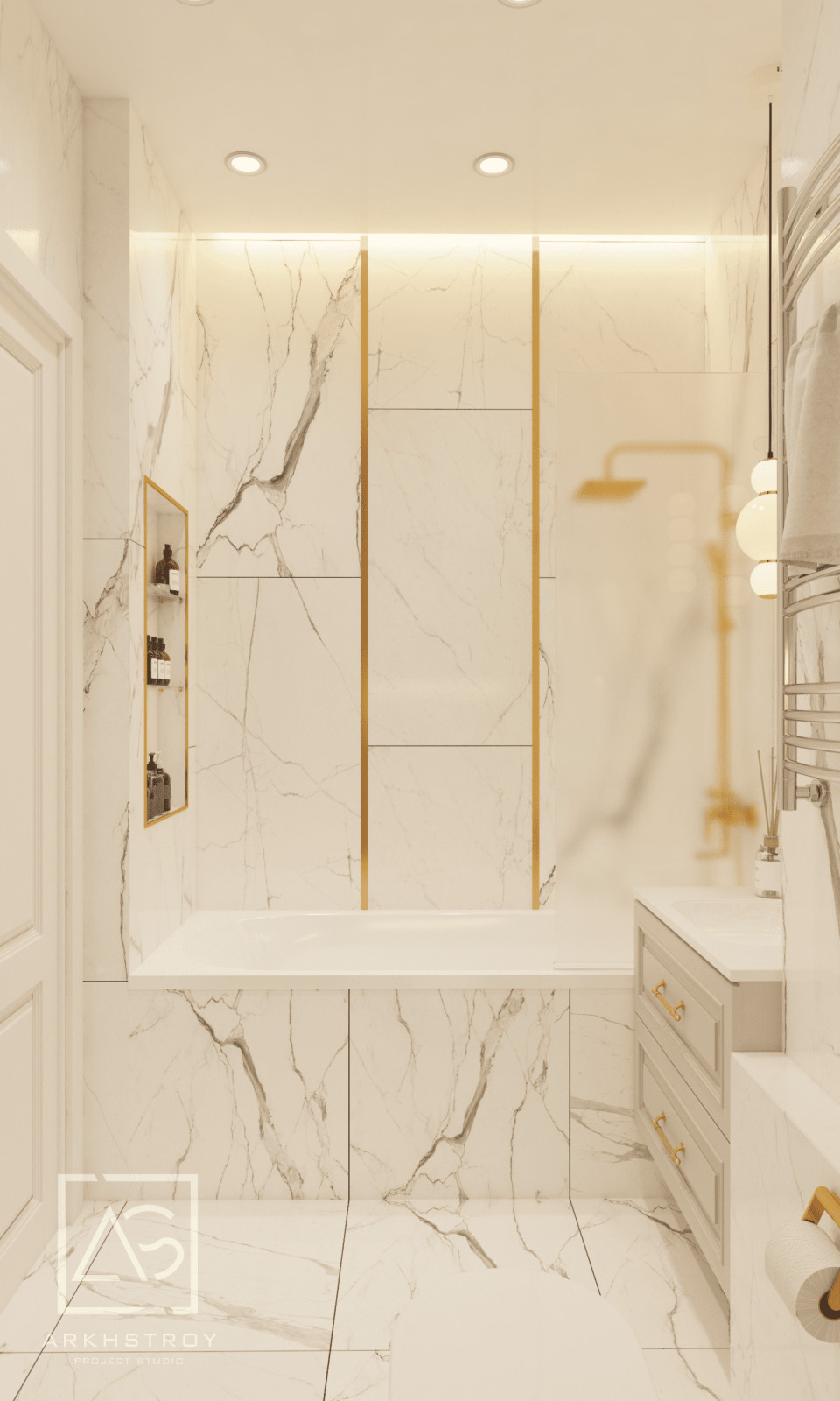 2-х комнатная квартира в Классическом стиле