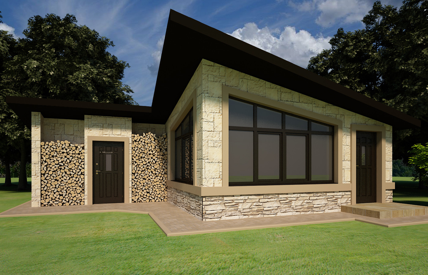 Дом в поселке Майский