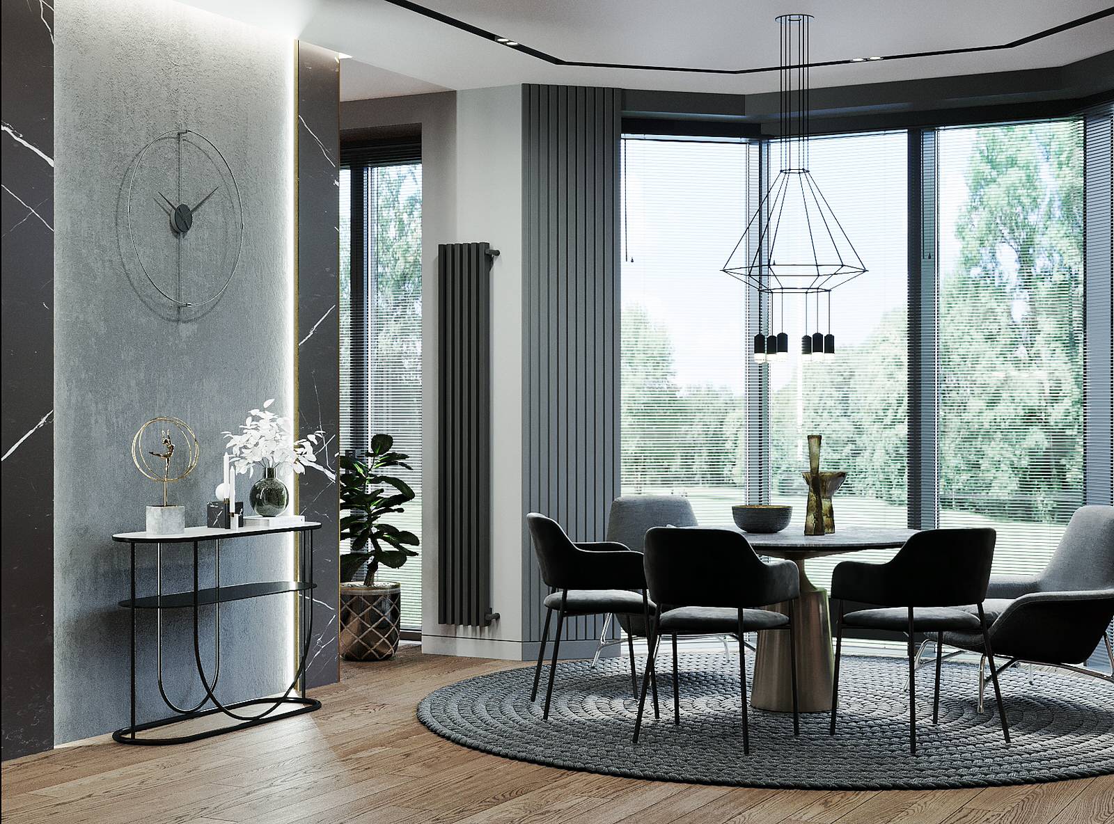 Дизайн интерьера загородного дома д. Никульское