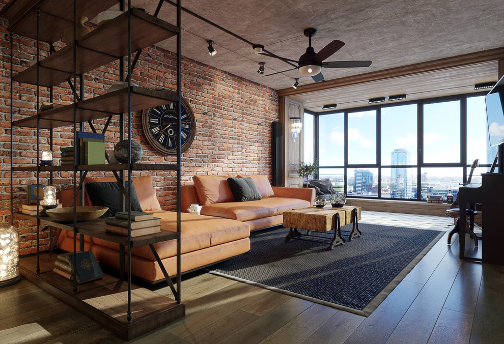 Обложка проекта: Пространство в стиле лофт